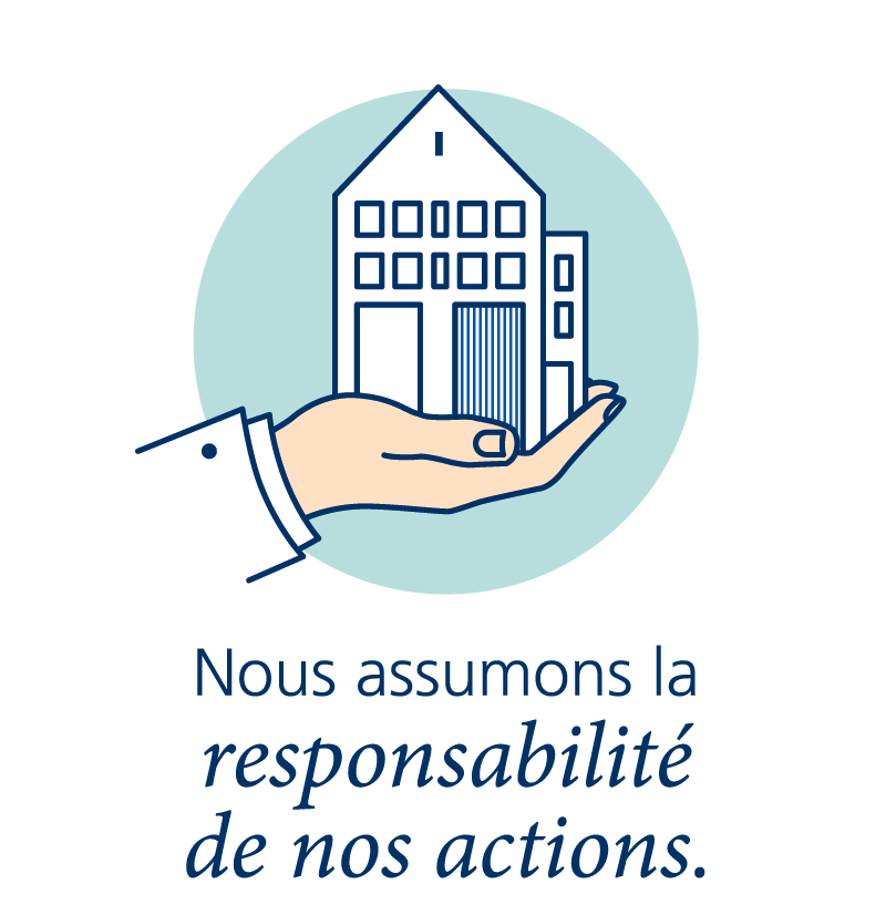 Nous assumons la responsabilité de nos actions